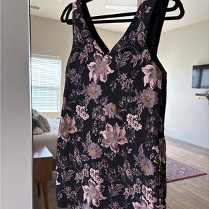 Urban Outfitters Pink Sheath Mini Dress V-Neck Sleeveless